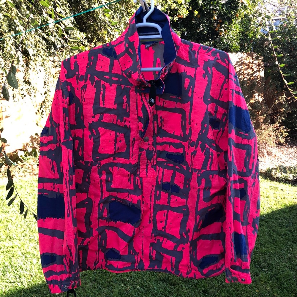 Retro Ocean Pacific windbreaker